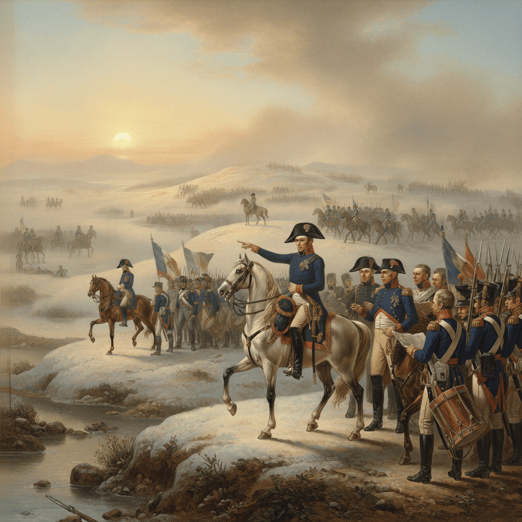 Obraz historické bitvy